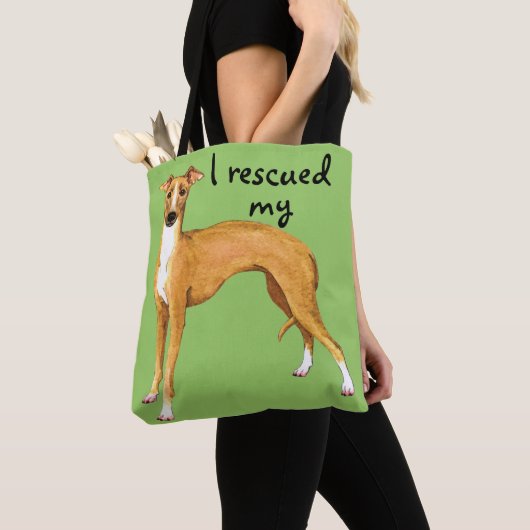 Redding Italiaanse Greyhound Tote Bag (Dichtbij)