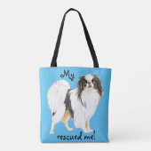 Redding Japanse Chin Tote Bag (Achterkant)