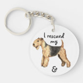 Redding Lakeland Terrier Sleutelhanger (Voorkant)