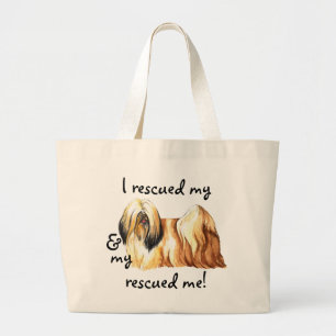 Redding Lhasa Apso Grote Tote Bag