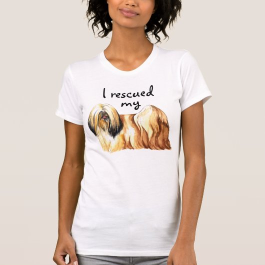Redding Lhasa Apso T-shirt (Voorkant)