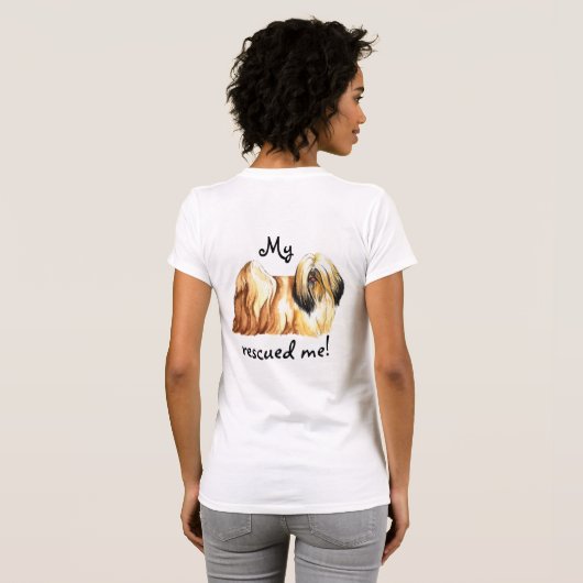 Redding Lhasa Apso T-shirt (Achterkant volledig)