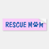 Redding mam Bumpersticker (Voorkant)