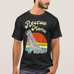 Redding mama Paw Print Proud Foster Dog Pet mama T-shirt