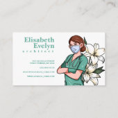 Redding medische ziekenhuisspecialiteit visitekaartje (Achterkant)