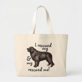 Redding Newfoundland Grote Tote Bag (Voorkant)