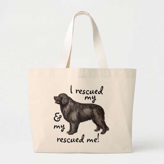 Redding Newfoundland Grote Tote Bag (Voorkant)