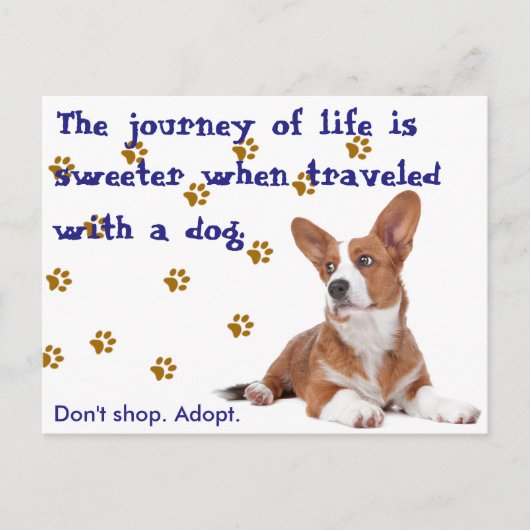 Redding.  Niet winkelen. Briefkaart (Voorkant)