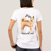 Redding Noors Buhund T-shirt (Achterkant)