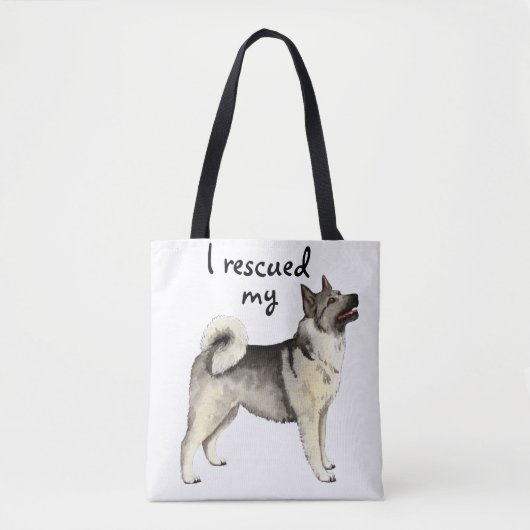 Redding Noorse Elkhound Tote Bag (Voorkant)
