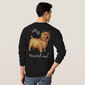 Redding Norwich Terrier T-shirt (Achterkant volledig)
