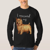 Redding Norwich Terrier T-shirt (Voorkant)