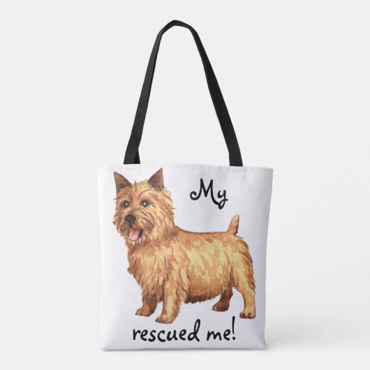 Redding Norwich Terrier Tote Bag (Achterkant)