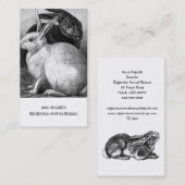 redding of onderdak van dieren visitekaartje (Voorkant / Achterkant)