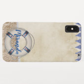 Redding op zand Case-Mate iPhone case (Achterkant (horizontaal))