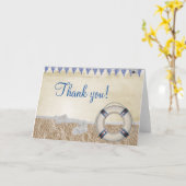 Redding op zand kaart (Gele Bloem)