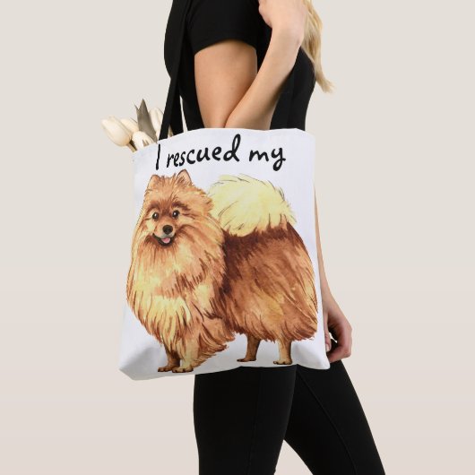 Redding Pommeren Tote Bag (Dichtbij)