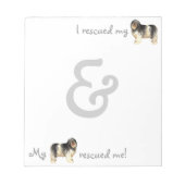 Redding Poolse Lowland Sheepdog Notitieblok (Voorkant)