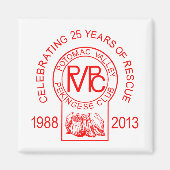 Redding Potomac Valley Pekingese Club Magneet (Voorkant)