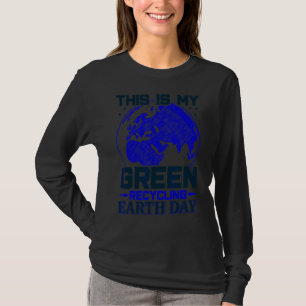 Redding Recyclen de Dag van de Schoonmaak van het  T-shirt
