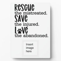 Redding Save Liefde Gepersonaliseerde Pet Adoptie