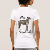 Redding Scottish Deerhound T-shirt (Achterkant)