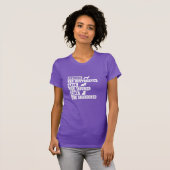 Redding, sparen, liefde! t-shirt (Voorkant volledig)