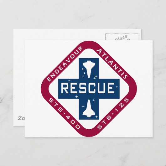 Redding STS-400 Briefkaart (Voorkant / Achterkant)