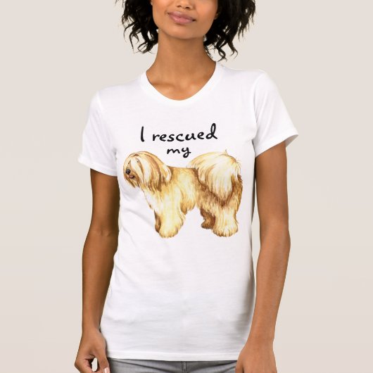 Redding Tibetaanse Terrier T-shirt (Voorkant)