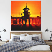 Redding Toren Nul (Canvas 40" x 40") Canvas Afdruk (Insitu (Slaapkamer))
