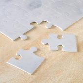 Redding van de Duitse herder in Snow Jigzaag Puzzl Legpuzzel (Zijkant)