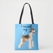 Redding van de Fox Terrier Tote Bag (Voorkant)
