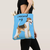 Redding van de Fox Terrier Tote Bag (Dichtbij)