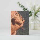 Redding van de helling in het land Red Rock Briefkaart (Staand voorkant)