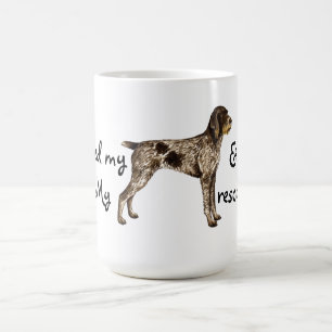 Redding van de Mok van de Duitse Wirehaire Pointer