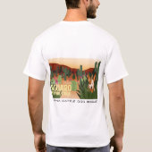 Redding van de veestapel Arizona - Nationaal Park  T-shirt (Achterkant)