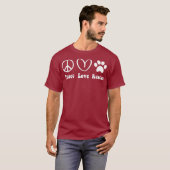 Redding van dieren geeft Mannen Vrouwen Kinder vre T-shirt (Voorkant volledig)
