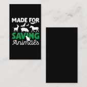 Redding van dieren Veterinaire Veterinaire Veterin Visitekaartje (Voorkant / Achterkant)