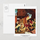 Redding van het lijk van St. Sebastian Briefkaart (Voorkant / Achterkant)