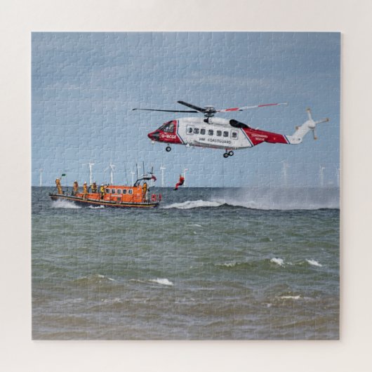 Redding van het Zee Rhyl Air Legpuzzel (Horizontaal)