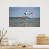 Redding van het Zee Rhyl Air Poster (Keuken)