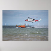 Redding van het Zee Rhyl Air Poster (Voorkant)