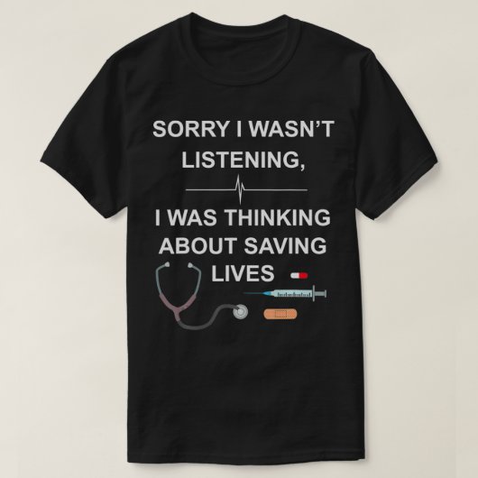 Redding van levens Funny Paramedic EMT Ambulance T-shirt (Design voorkant)