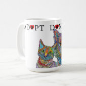 Redding voor dieren Aanpassen Mok niet kopen (Voorkant links)