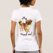 Redding voor Tibetaans Spaniel T-shirt (Achterkant)