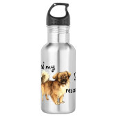 Redding voor Tibetaans Spaniel Waterfles (Voorkant)