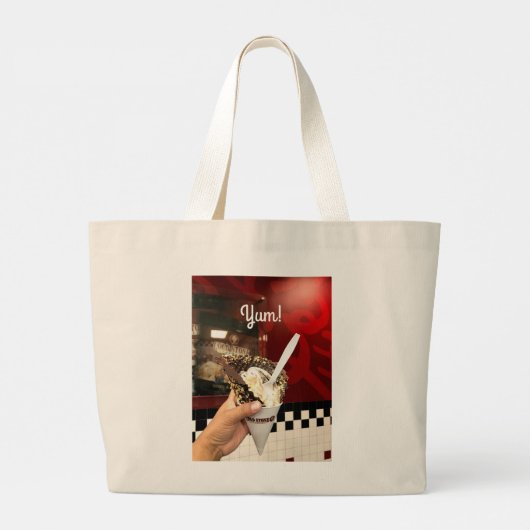 Redding Water Fountain & Coldstone Ice Cream Tas (Achterkant)