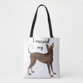 Redding Xoloitzcuintli Tote Bag (Voorkant)