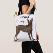 Redding Xoloitzcuintli Tote Bag (Dichtbij)