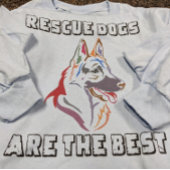 Reddingen is het Beste - Duitse Herder Tri-Blend Shirt